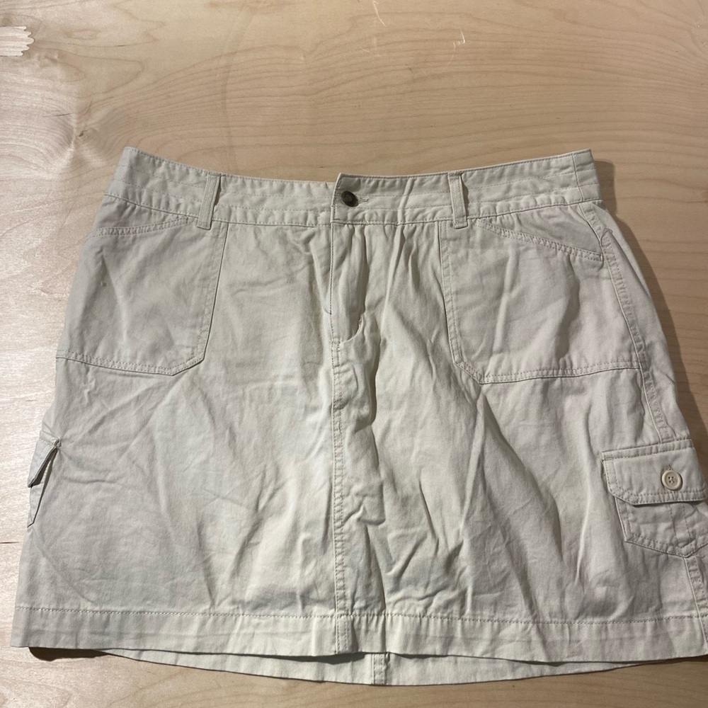 Woman Within Tan Skort 18 W (NA)
